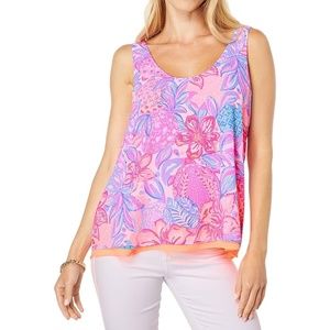 Lilly Pulitzer Reversible Florin top S